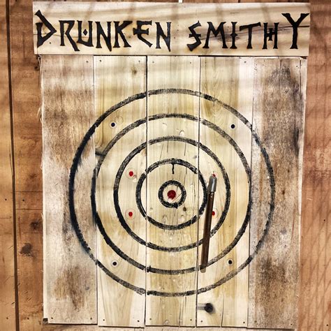 Axe Throwing | Drunken Smithy