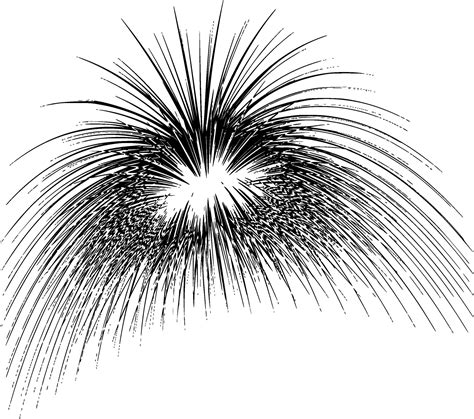 Fireworks Silhouette Vector on white background 35509038 Vector Art at Vecteezy