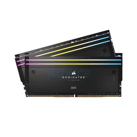 CORSAIR RAM DDR5(6400) 32GB (16GBX2) DOMINATOR TITANIUM RGB BLACK (CMP32GX5M2B6400C32 ...