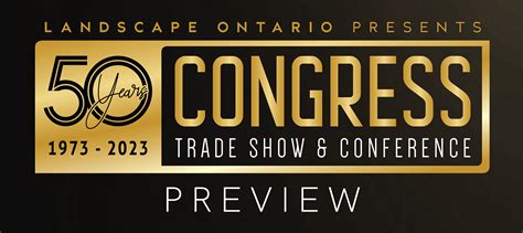 Congress 2023 Conference Preview - Landscape Ontario