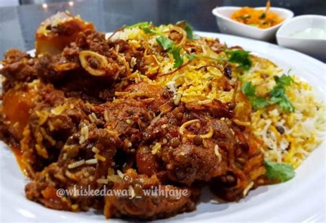 Mutton Biryani recipe by Faye P