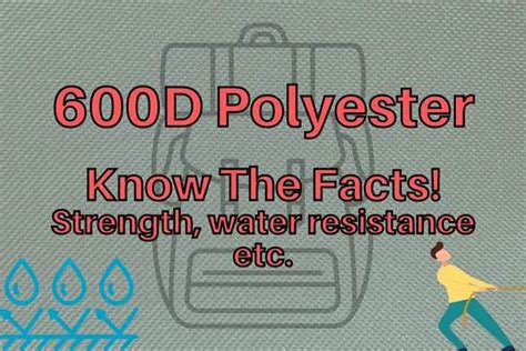 600D Polyester: How Strong and Water Resistant Is It? (Explained!) – Outlife Expert