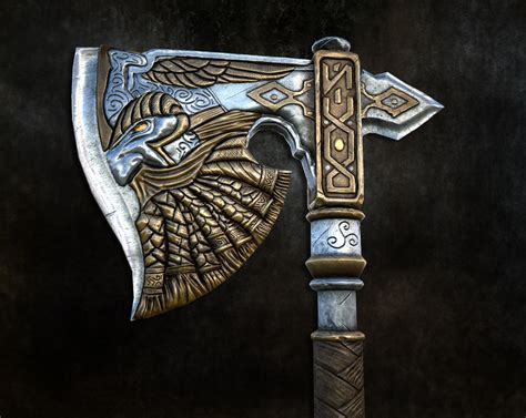 ArtStation - Viking Axe