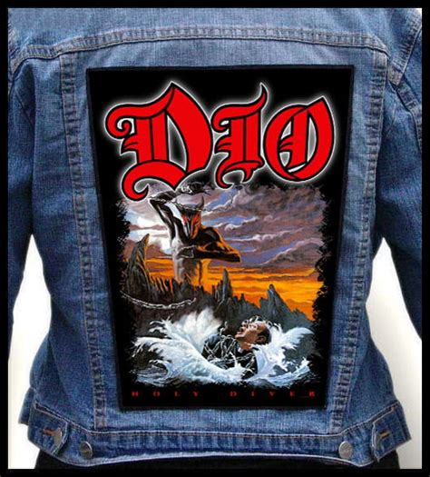 Dio Holy Diver - Photo Quality Printed Back Patch - King Of Patches