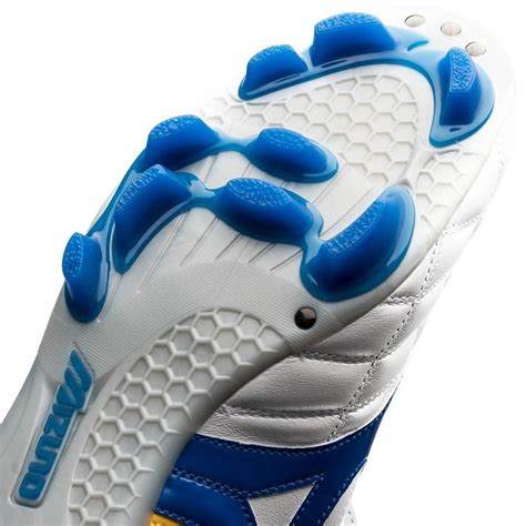 Mizuno Wave Cup Legend FG - White/Blue LIMITED EDITION