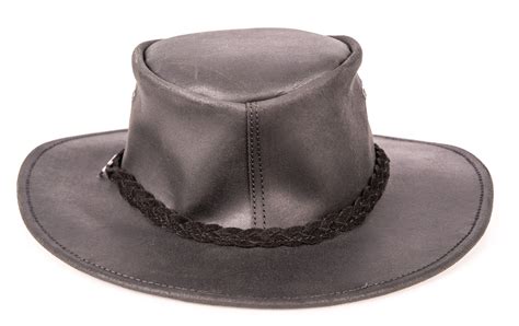 Genuine Australian Outback Leather Hat – Crocodile Darwin