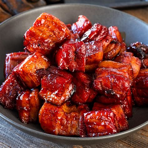 Smoked Pork Belly Burnt Ends - Chiles and Smoke