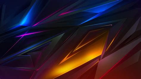 Abstract Polygons Fondo de pantalla 4k HD ID:3089