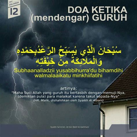 Doa Hujan Petir - Homecare24