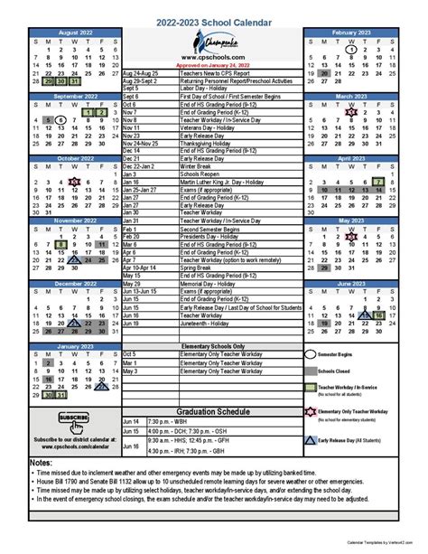 Chesapeake Public Schools Calendar 2022-23