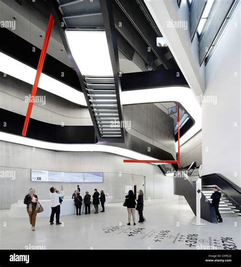 MAXXI – National Museum of the 21st Century Arts, Rome, Italy. Architect: Zaha Hadid Architects ...