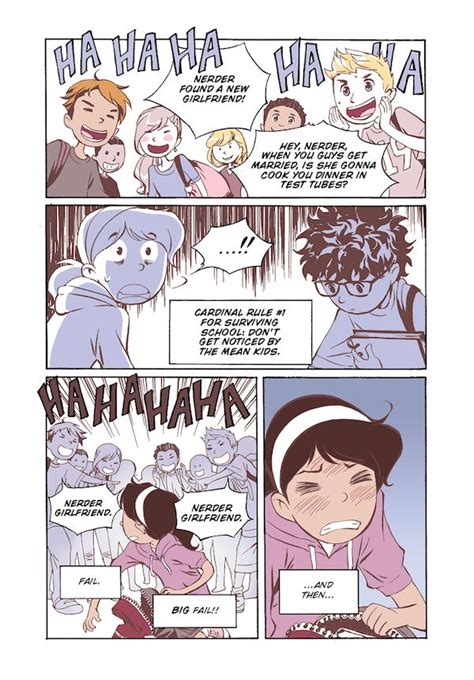 Awkward by Svetlana Chmakova, 224 pp, RL 4 | Comic layout, Graphic novel, Kids' book