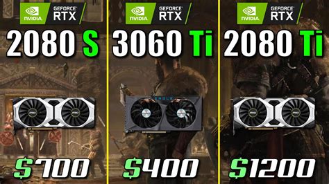 RTX 3060 Ti vs. RTX 2080 Super vs. RTX 2080 Ti - YouTube