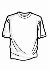 T Shirt Coloring Pages sketch template