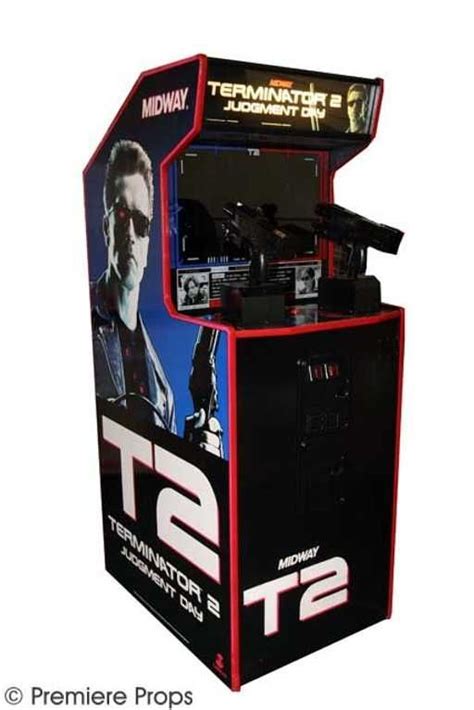 Terminator 2 Arcade Machine | Video game arcade cabinet, Portable air ...