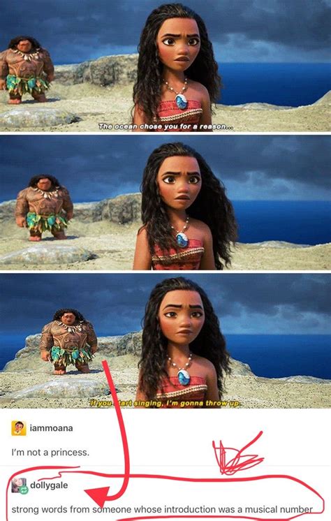 Pin by Sparkplug02 on Moana | Disney funny, Funny disney memes, Disney