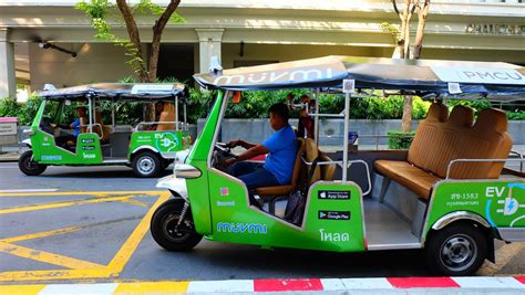 Electric tuk-tuks roll into downtown Bangkok for less obnoxious rides ...