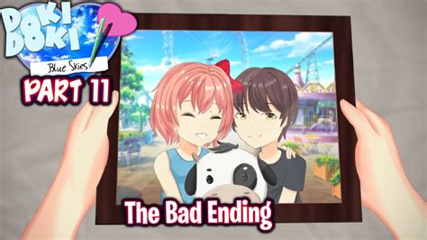 The Bad Ending!!!!(Part 11)(Sayori Route)(DDLC Blue Skies MOD) - YouTube