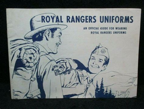 Royal Rangers Uniforms Official Guide Booklet 1973 | #3854581205