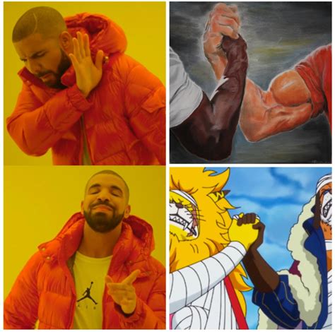 I say we replace the epic handshake meme with this : r/MemePiece