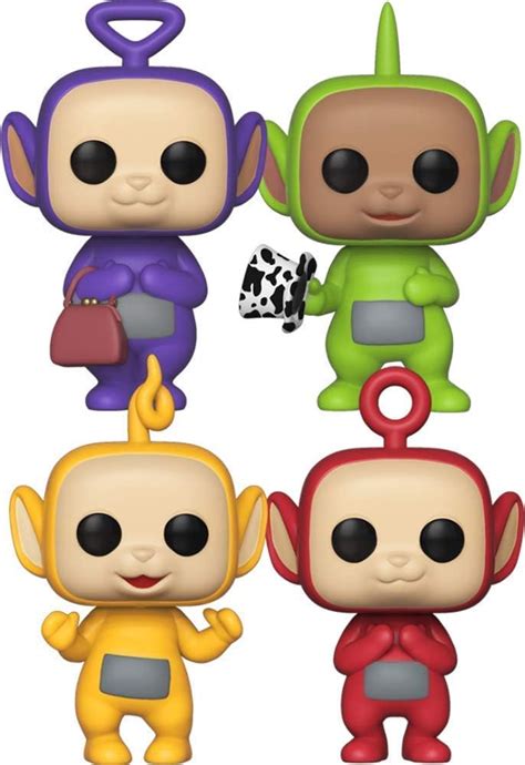 Amazon.com: Pop Television: Teletubbies 4-Pack Bundle : Toys & Games