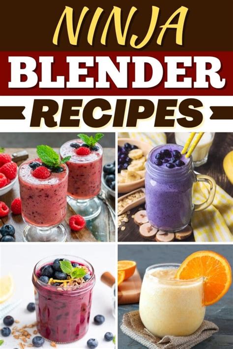 Ninja Blender Healthy Smoothie Recipes | Dandk Organizer