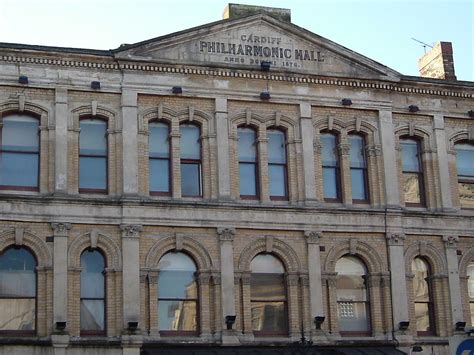 Cardiff Philharmonic Hall | Looking up on St Mary Street in … | Flickr