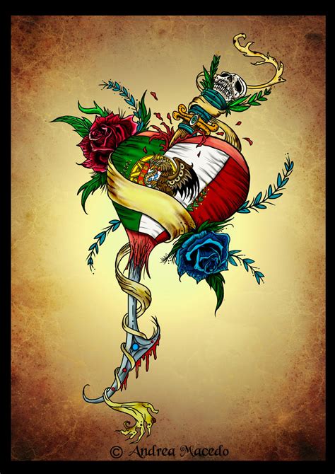 Portuguese-Mexican heart color by PrettyGore on DeviantArt