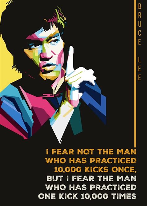 Bruce Lee Poster Quote