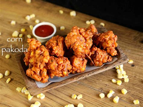 corn pakoda recipe | sweet corn pakora | corn bhajiya recipe