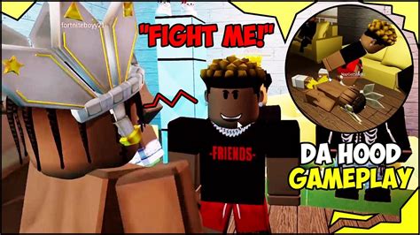 THEY ROASTED EACH OTHER AND FOUGHT! 💀😂 (ROBLOX) DA HOOD GAMEPLAY - YouTube