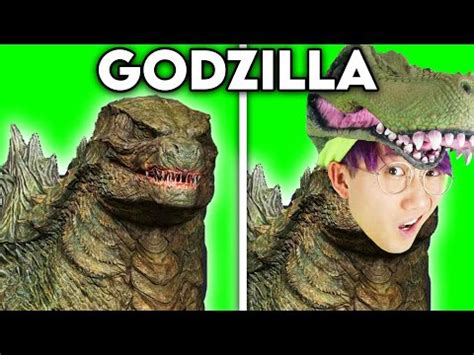 GODZILLA WITH ZERO BUDGET! (GODZILLA VS. KONG MOVIE PARODY BY LANKYBOX ...