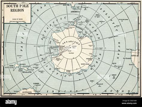 South Pole Map Antarctica