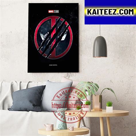 Marvel Studios Deadpool 3 Art Decor Poster Canvas - Kaiteez