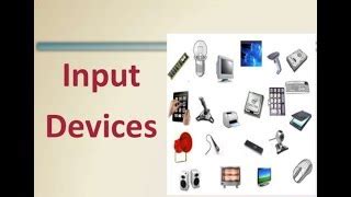 What is Input Device | Types of Input Devices | Compute... | Doovi