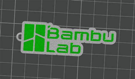 llavero bambu lab logo izq by Josedj - MakerWorld