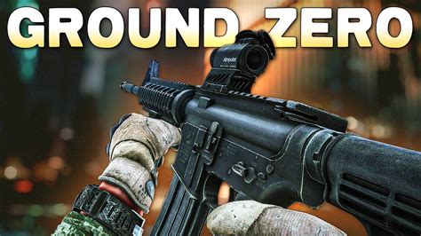 NEW Tarkov Map First Look - Ground Zero - YouTube