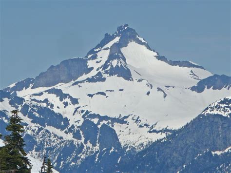 Mount Redoubt in Alaska. Redoubt has erupted many times, but its 1989 ...