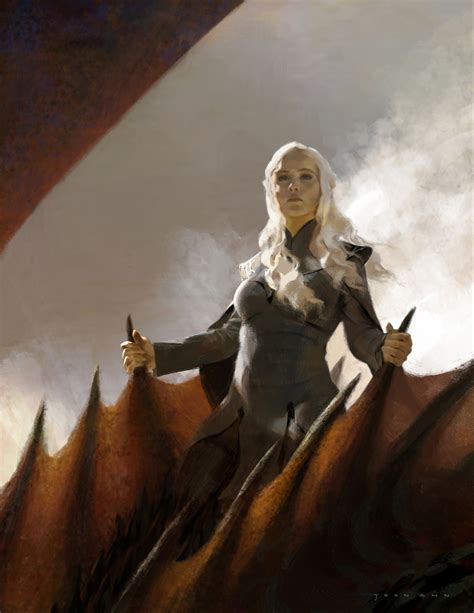 Daenerys Targaryen Dragons Fan Art