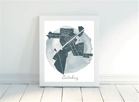 Centerburg Ohio-neighborhood Map - Etsy