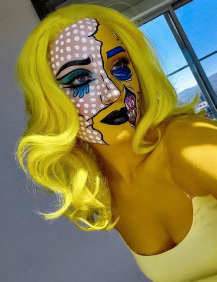 35 Pop Art Makeup Looks That Are Straight Out Of A Comic Book - The ...