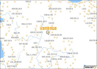 Kananga (Philippines) map - nona.net