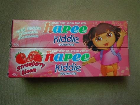 Happier with Hapee Kiddie Toothpaste - Passions of a SAHM