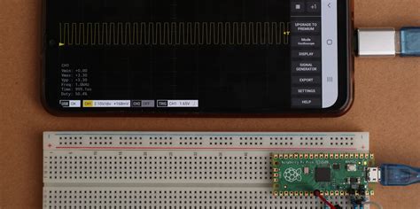 Build an Oscilloscope With Raspberry Pi Pico