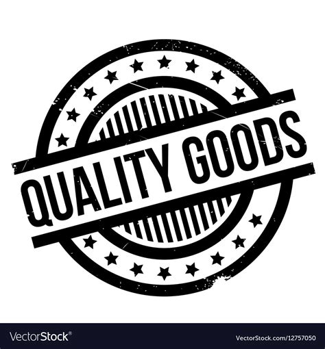 Quality goods rubber stamp Royalty Free Vector Image