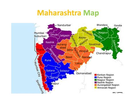 Maharashtra Tourism Map