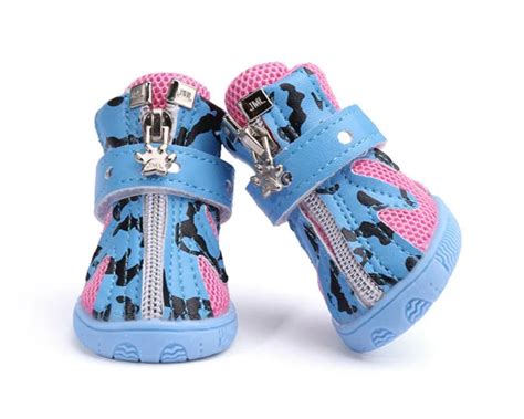 Pet Dog Shoes Summer Small Dog Shoes Breathable Mesh Sandals For Teddy ...