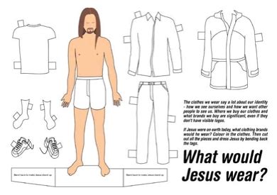 What Would Jesus Wear? - TallSkinnyKiwi