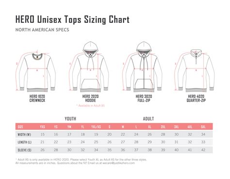 Gildan 18600 Size Chart Zip Up Hoodie Sizing Chart G186 ...