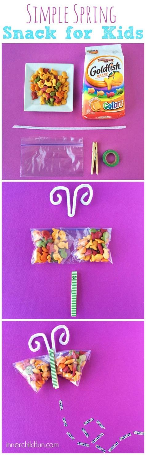 Simple Spring Snack for Kids - Inner Child Fun | Spring snacks, Snacks, Kids snacks